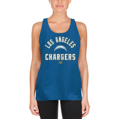 Los Angeles Chargers New Era Women's 2024 NFL Training Camp Tank Top - Powder Blue Tops