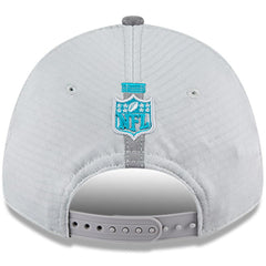 Jacksonville Jaguars New Era 2024 NFL Training Camp 9FORTY Adjustable Hat - Gray Hats