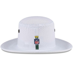 Green Bay Packers New Era 2024 NFL Training Camp Panama Bucket Hat - White Hats