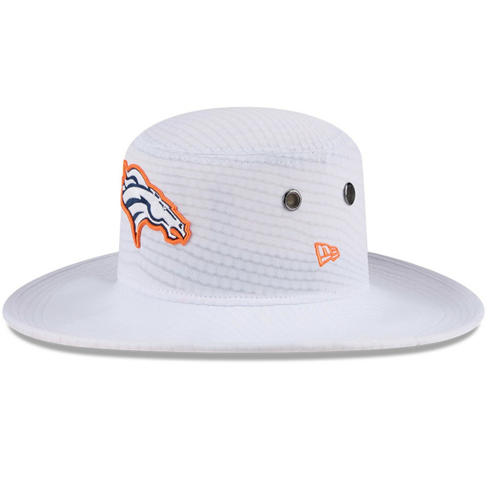 Denver Broncos New Era 2024 NFL Training Camp Panama Bucket Hat - White Hats