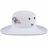 Baltimore Ravens New Era 2024 NFL Training Camp Panama Bucket Hat - White Hats
