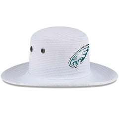 Philadelphia Eagles New Era 2024 NFL Training Camp Panama Bucket Hat - White Hats