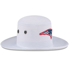 New England Patriots New Era 2024 NFL Training Camp Panama Bucket Hat - White Hats