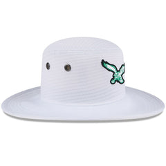 Philadelphia Eagles New Era 2024 NFL Training Camp Panama Bucket Hat - White Hats