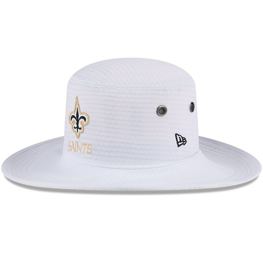 New Orleans Saints New Era 2024 NFL Training Camp Panama Bucket Hat - White Hats