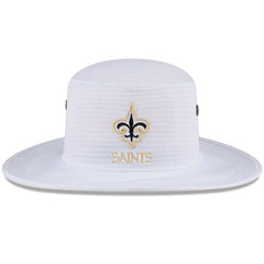 New Orleans Saints New Era 2024 NFL Training Camp Panama Bucket Hat - White Hats