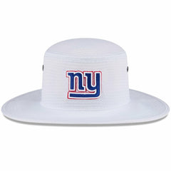 New York Giants New Era 2024 NFL Training Camp Panama Bucket Hat - White Hats