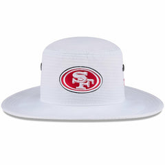 San Francisco 49ers New Era 2024 NFL Training Camp Panama Bucket Hat - White Hats