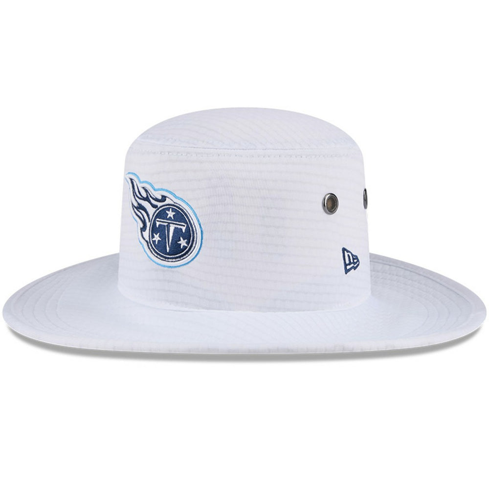 Tennessee Titans New Era 2024 NFL Training Camp Panama Bucket Hat - White Hats