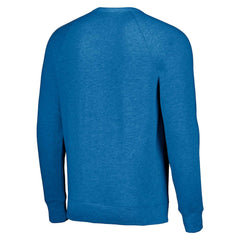 Buffalo Bills Homage Unisex Holiday Raglan Tri-Blend Pullover Sweatshirt - Royal Pullover