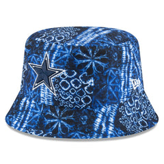 Dallas Cowboys New Era Shibori Bucket Hat - Navy Hats