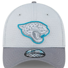 Jacksonville Jaguars New Era 2024 NFL Training Camp 39THIRTY Flex Hat - Gray Hats