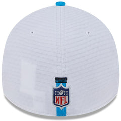Carolina Panthers New Era 2024 NFL Training Camp 39THIRTY Flex Hat - White/Blue Hats