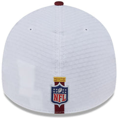 Washington Commanders New Era 2024 NFL Training Camp 39THIRTY Flex Hat - White/Burgundy Hats