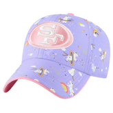 San Francisco 49ers '47 Girls Preschool Unicorn Clean Up Adjustable Hat - Lavender Hats