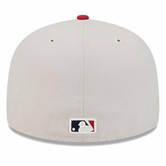 Athletics New Era 2024 Fourth of July 59FIFTY Fitted Hat - Khaki/Red Hats