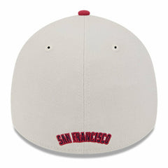 San Francisco Giants New Era 2024 Fourth of July 39THIRTY Flex Hat - Khaki/Red Hats
