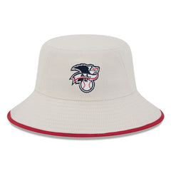 Los Angeles Angels New Era 2024 Fourth of July Bucket Hat - Khaki Hats