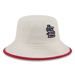 St. Louis Cardinals New Era 2024 Fourth of July Bucket Hat - Khaki Hats