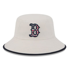 Boston Red Sox New Era 2024 Fourth of July Bucket Hat - Khaki Hats