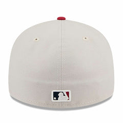 Miami Marlins New Era 2024 Fourth of July Low Profile 59FIFTY Fitted Hat - Khaki/Red Hats