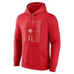 Atlanta Hawks Michelob Ultra Full Court Pullover Hoodie - Red outlet