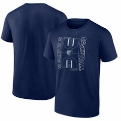 Memphis Grizzlies Michelob Ultra Full Court T-Shirt - Navy