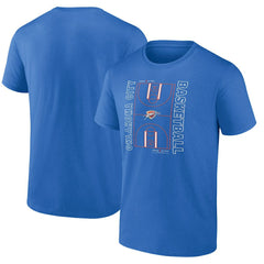 Oklahoma City Thunder Michelob Ultra Full Court T-Shirt - Blue