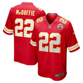 Trent McDuffie Kansas City Chiefs Game Jersey - Red Jerseys