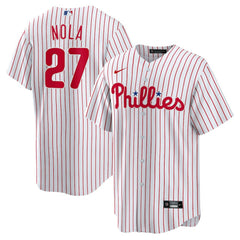 Aaron Nola Philadelphia Phillies Nike Home Replica Player Jersey - White Jerseys