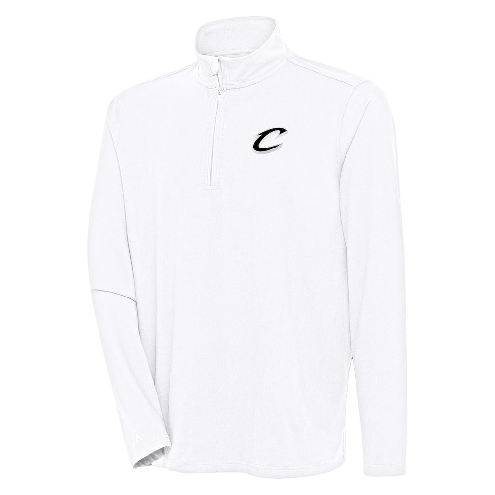Cleveland Cavaliers Antigua Hunk Quarter-Zip Top White