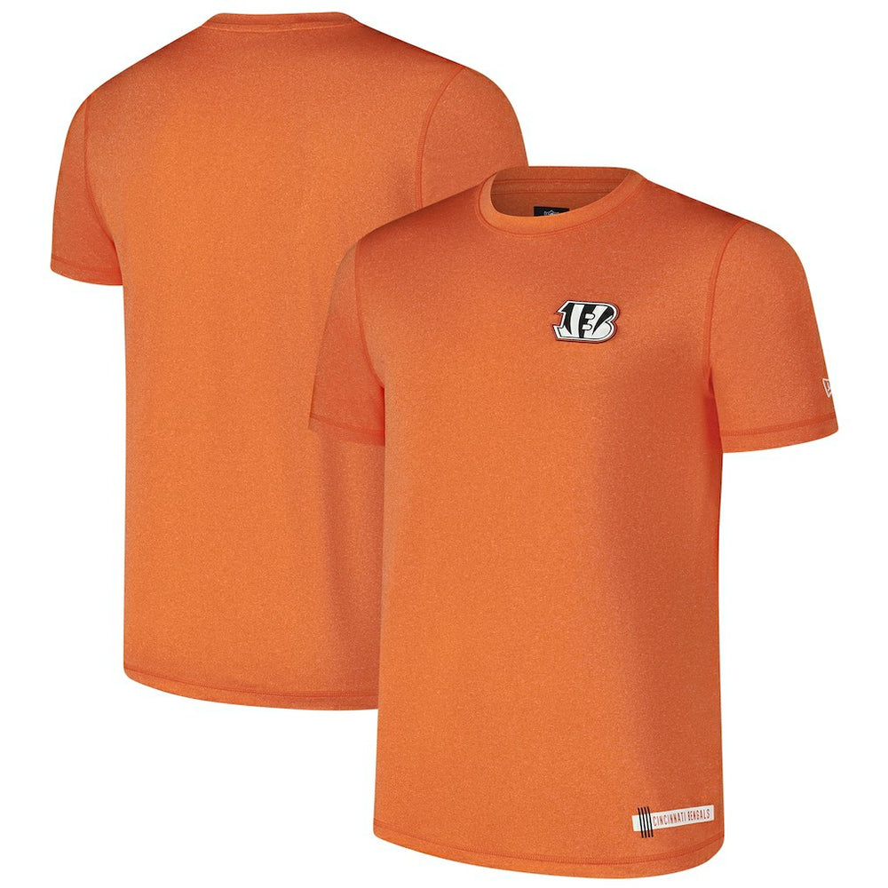 Cincinnati Bengals New Era 2024 NFL Training Camp T-Shirt - Heather Orange T-shirts