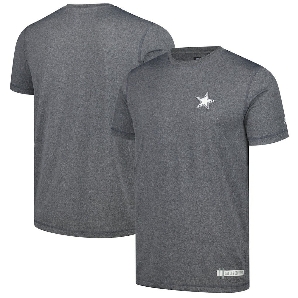 Dallas Cowboys New Era 2024 NFL Training Camp T-Shirt - Heather Gray T-shirts