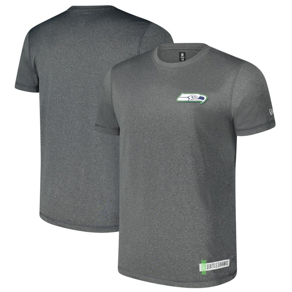 Seattle Seahawks New Era 2024 NFL Training Camp T-Shirt - Heather Charcoal T-shirts