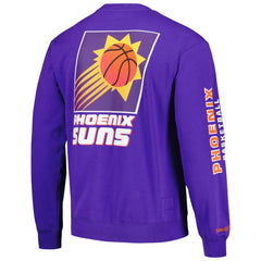 Phoenix Suns Hardwood Classics There and Back Pullover Sweatshirt Purple - Mitchell & Ness