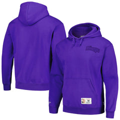Sacramento Kings Hardwood Classics Tonal Pullover Hoodie Purple - Mitchell & Ness