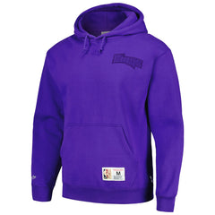 Sacramento Kings Hardwood Classics Tonal Pullover Hoodie Purple - Mitchell & Ness