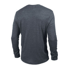 Seattle Kraken Champion Multi-Logo Tri-Blend Long Sleeve T-Shirt - Heather Navy | US 200838109