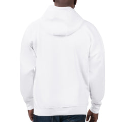 Detroit Lions Starter Unisex Name Drop Logo Pullover Hoodie - White Hoodies
