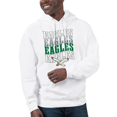 Philadelphia Eagles Starter Unisex Throwback Name Drop Pullover Hoodie - White Hoodies