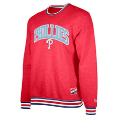 Philadelphia Phillies New Era Pullover Sweatshirt - Red Pullover