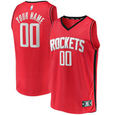 Houston Rockets Fast Break Custom Replica Jersey Icon Edition - Red - Fanatics