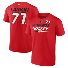 Dylan Larkin Detroit Red Wings Fanatics Authentic Pro Prime Name & Number T-Shirt - Red | US 200852376