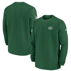 New York Jets Alternate Logo Coach Long Sleeve Top - Green Tops