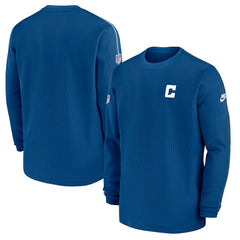 Indianapolis Colts Alternate Logo Coach Long Sleeve Top - Royal Tops