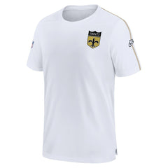 New Orleans Saints Sideline Alternate Logo Coach Performance Top - White Tops