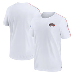 Cleveland Browns Sideline Alternate Logo Coach Performance T-Shirt - White T-shirts