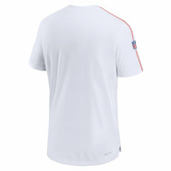 Cleveland Browns Sideline Alternate Logo Coach Performance T-Shirt - White T-shirts