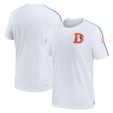 Denver Broncos Sideline Alternate Logo Coach Performance Top - White Tops