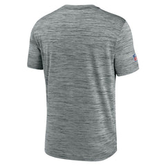 Indianapolis Colts Sideline Velocity Throwback Logo Dri-FIT T-Shirt - Gray T-shirts